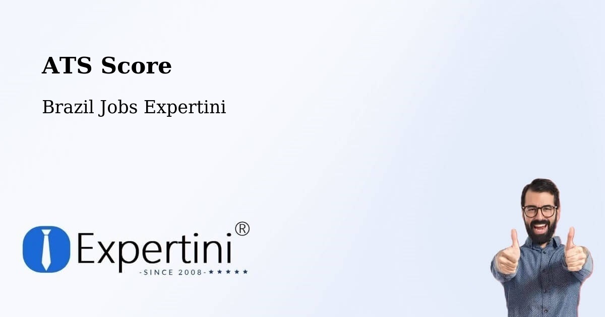 Resume ATS Score & Job Description Match Tool – Vanini - Brazil Jobs Expertini