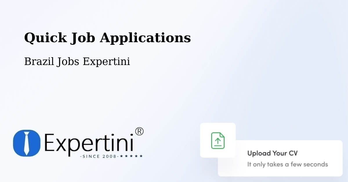 Quick Apply Feature – Vanini - Brazil Jobs Expertini